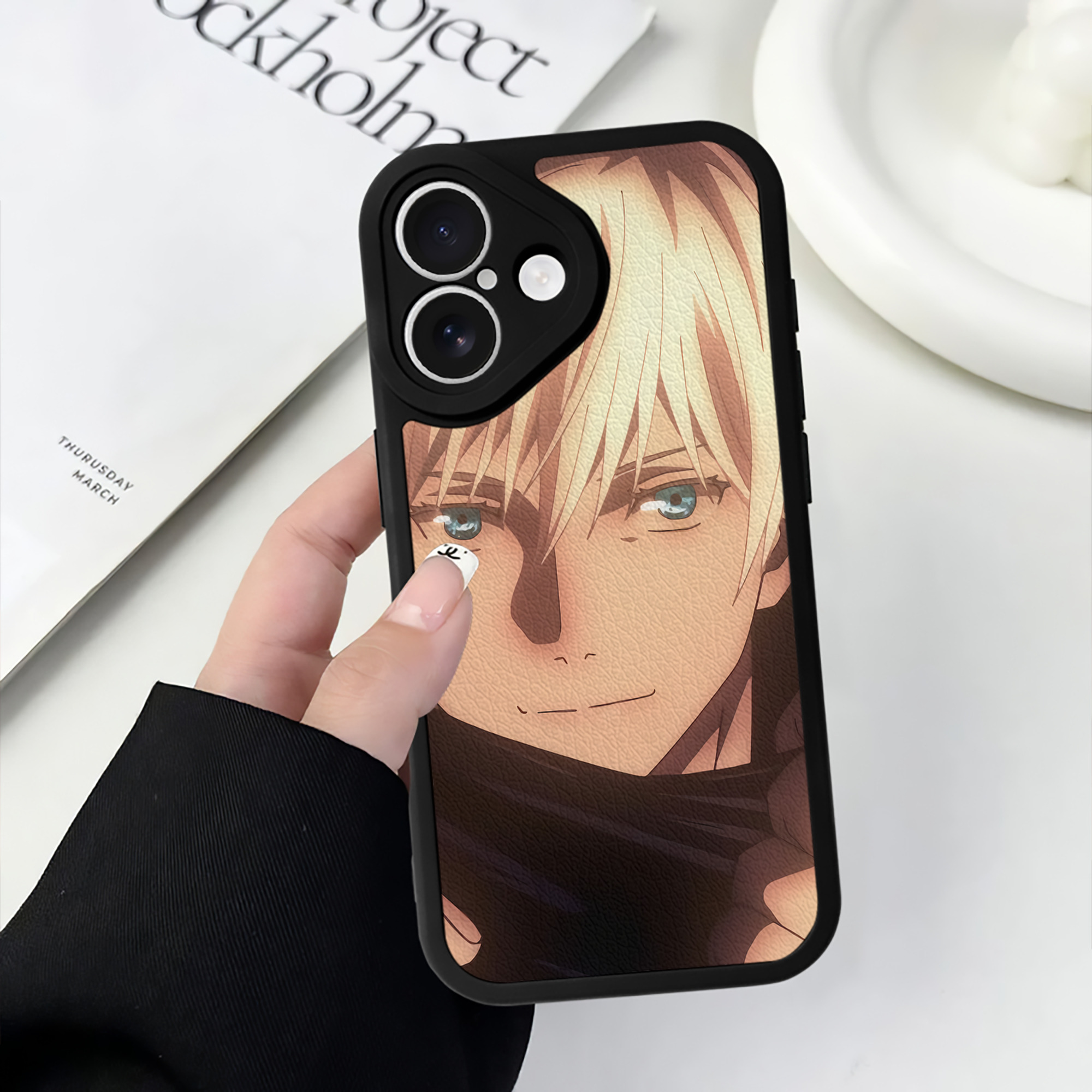 （画像用） SPY×FAMILY间谍家家酒 【iPhone 16シリーズ対応】シリコンスマホケース（レザー調） 材質：シリコン
